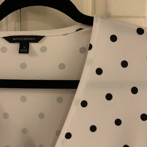 Banana Republic Polka Dot Blouse - Picture 2 of 4